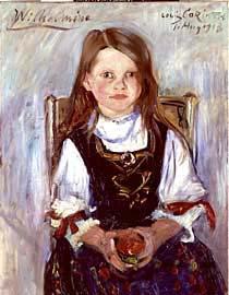 Wilhelmine im Trachtenkleid, Lovis Corinth